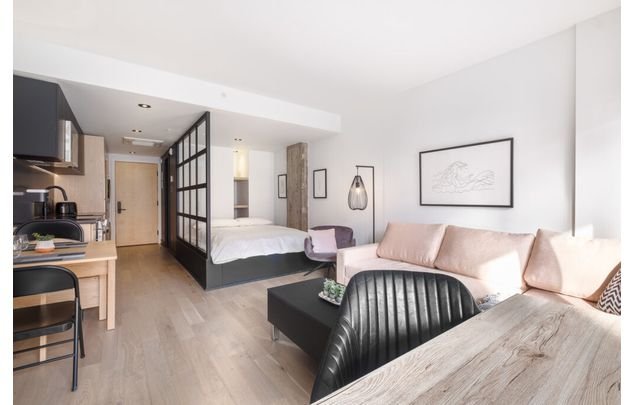 Rent 1 bedroom studio apartment in Québec