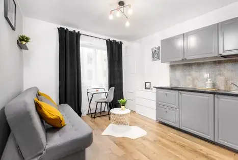 1 room studio of 22m² in Wrocław