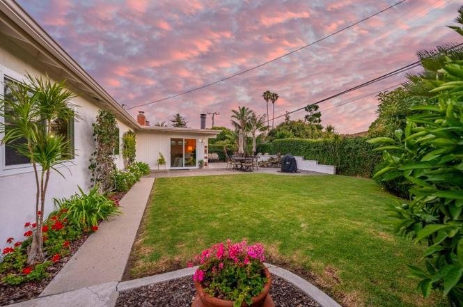 4-bed, 2-bath Mid-Century Ranch-style home For Sale in Santa Barbara